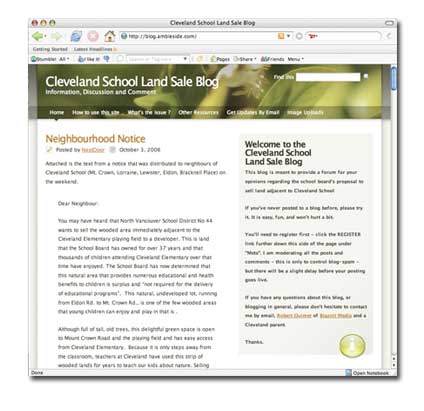 cleveland school blog